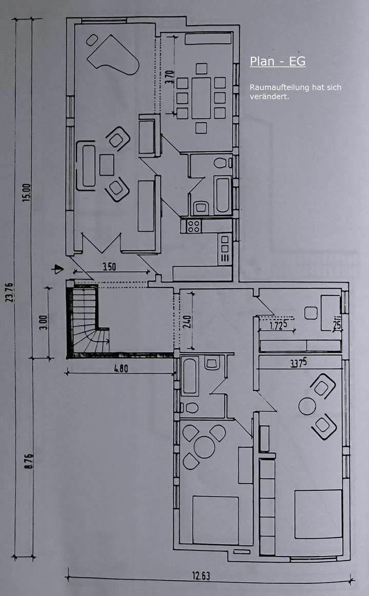 Plan Erdgeschoss