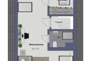 Willkommen in Ihrem neuen Zuhause in Karben - Okarben
Freistehendes Einfamilienhaus mit Garage – Die vollständige Adresse der Immobilie erhältst du vom Anbieter., 61184 Karben – Vorschaubild 19