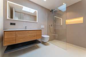 GRÜN - PRIVAT - LUXURÖS
Traumhafte Penthousewohnung mit 76 m² Terasse – Die vollständige Adresse der Immobilie erhältst du vom Anbieter., 81927 Englschalking, München – Vorschaubild 12