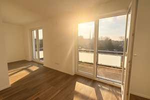 MIETKAUF möglich: Erstbezug helle Wohnung mit Aufzug, Tiefgarage & Fernblick – Die vollständige Adresse der Immobilie erhältst du vom Anbieter., 86161 Wolfram-und Herrenbachviertel, Augsburg – Vorschaubild 3