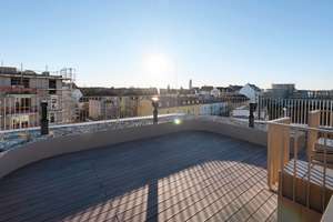 Stadtquartier kupa: Innovatives Wohnen im Dachgeschoss mit Dachterrasse und Dachgarten – Landsberger Straße 444a, 81241 Am Westbad, München – Vorschaubild 7