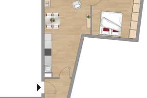 Stilvolle Etagenwohnung mit Wintergarten und moderner Einbauküche – großzügig und lichtdurchflutet – Rampische Straße 18, 1067 Innere Altstadt, Dresden – Vorschaubild 8