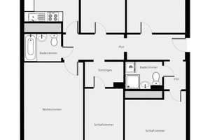 Ab 15.05.2026*Frisch renovierte 5 Zimmer-Wohnung im Hochparterre, 2 Bäder und Balkon! – Ringstraße 133, 4209 Grünau-Mitte, Leipzig – Vorschaubild 18