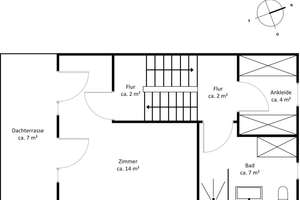 Maisonette am Falkenstein – Die vollständige Adresse der Immobilie erhältst du vom Anbieter., 22587 Blankenese, Hamburg – Vorschaubild 23