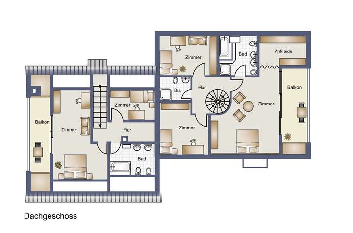 Grundriss DG