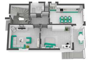 *HERRSCHAFTLICHES EIN-/ZWEIFAMILIENHAUS mit Blick auf die Skyline von Essen-Steele* – Die vollständige Adresse der Immobilie erhältst du vom Anbieter., 45276 Steele, Essen – Vorschaubild 31