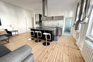 Bezugsfreie, möblierte und frisch renovierte 2 Zimmer Altbau-Wohnung mit Balkon - am Ku´Damm – Die vollständige Adresse der Immobilie erhältst du vom Anbieter., 10711 Halensee, Berlin – Vorschaubild 12