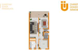 3 Zimmerwohnung mit großem Balkon, Stellplatz und Entwicklungspotenzial in OF Tempelsee – 63069 Tempelsee, Offenbach am Main – Vorschaubild 12