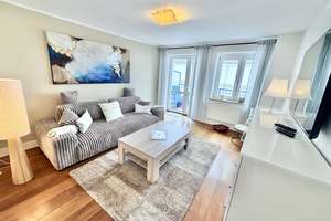 Exklusive Maisonette-Wohnung-hochwertig möbliert- mit Meerblick in erster Reihe *klimatisiert* – Seestraße 14, 18119 Seebad Warnemünde, Rostock – Vorschaubild 19
