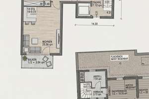 Maisonette-DG mit 37 m² Süd-Dachterrasse, Grünblick & Designerbad – provisionsfrei | TG inklusive – Wolfratshauser Straße 94, 81379 Thalkirchen, München – Vorschaubild 22