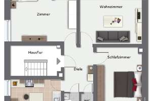 Dreifamilienhaus mit Garten in beliebter Lage von Daxlanden! – Die vollständige Adresse der Immobilie erhältst du vom Anbieter., 76189 Daxlanden, Karlsruhe – Vorschaubild 5
