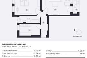 Vermietete 2-Zimmer-Altbauwohnung mit Balkon nahe Florakiez – Die vollständige Adresse der Immobilie erhältst du vom Anbieter., 13189 Pankow (Ortsteil), Berlin – Vorschaubild 16