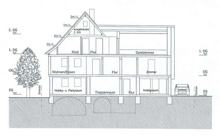 Grundriss Querschnitt