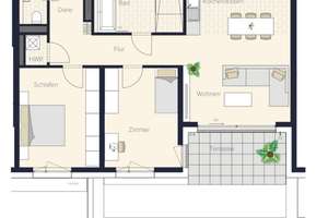 Küchen-/ Möbelübernahme zu 20.000€ - Stilvolle 3-Zimmer Gartenwohnung mit Luxus Innenausstattung – Oppenheimstraße 8, 50668 Neustadt/Nord, Köln – Vorschaubild 34