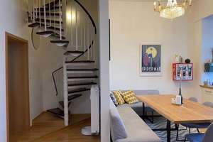 Großzügige 4-Zimmer Maisonette-Wohnung + 35 qm Dachterrasse + hohe Decken // WG möglich – Die vollständige Adresse der Immobilie erhältst du vom Anbieter., 40476 Derendorf, Düsseldorf – Vorschaubild 2