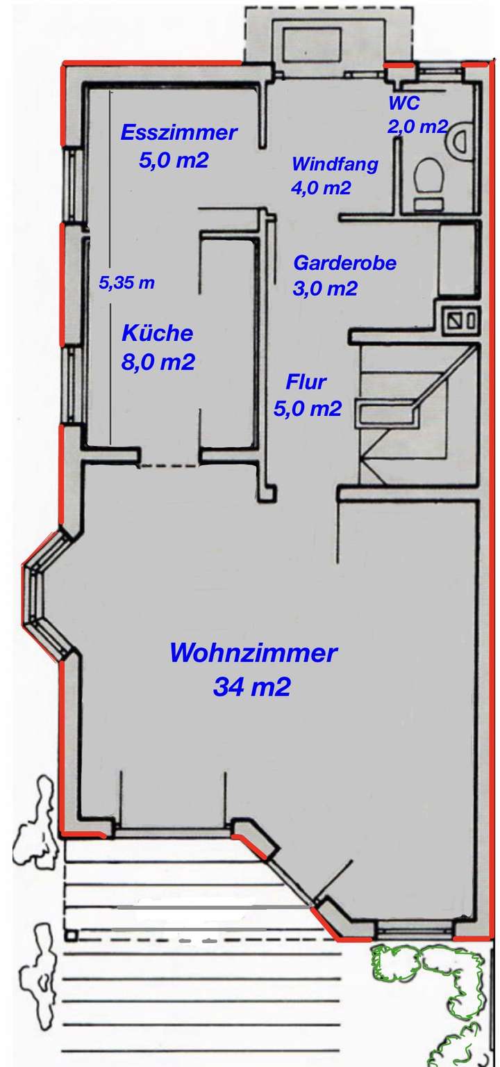 Grundriss Erdgeschoss