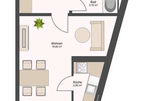 1 Zi.-Balkon-Whg. bei Luitpoldpark, Herzogstraße und Bonner Platz in Schwabing, renovierungsbereit – Die vollständige Adresse der Immobilie erhältst du vom Anbieter., 80796 Am Luitpoldpark, München – Vorschaubild 29