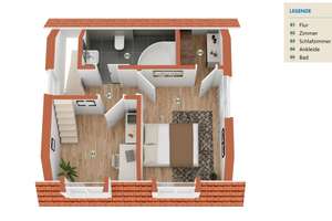 +++ sonnige 3 Zimmer Wohnung mit Hauscharakter, Terrasse und Stellplatz in Haslach zu verkaufen +++ – Die vollständige Adresse der Immobilie erhältst du vom Anbieter., 77716 Haslach im Kinzigtal – Vorschaubild 14