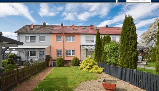 Bild von Haus statt Wohnung -
Gemütliches Reihenhaus mit Garten und drei Garagen
