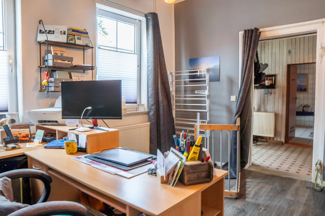 Büro im Nebengebäude