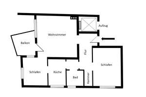Kapitalanlage in Berlin-Mariendorf: Vermietete 3-Zimmer-Wohnung mit Balkon und Stellplatz – Die vollständige Adresse der Immobilie erhältst du vom Anbieter., 12105 Mariendorf, Berlin – Vorschaubild 5