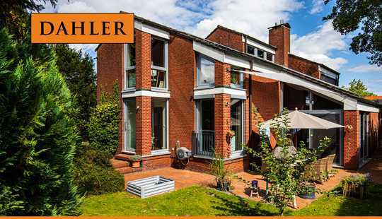 Bild von Architektenhaus am Sauteler Kanal – Stil, Nachhaltigkeit & Wohnkomfort mit Niveau