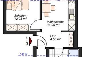 Hier fühlen Sie sich wohl: ideale 1-Zi.-Wohnung mit Ausblick – Bismarckstr. 51, 64293 Darmstadt-Nord, Darmstadt – Vorschaubild 7