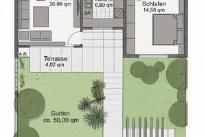 Sonnige 2-Zimmer-Wohnung in S-Möhringen: eigener Süd-Garten, EBK, TG-Stellplatz — provisionsfrei! – Die vollständige Adresse der Immobilie erhältst du vom Anbieter., 70567 Möhringen-Ost, Stuttgart – Vorschaubild 18