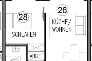 Wohnen in der Hafencity - gemütliches KUBOX-Appartement mit Einbauküche – Achtersteven 4, 26122 Bahnhofsviertel, Oldenburg (Oldenburg) – Vorschaubild 6