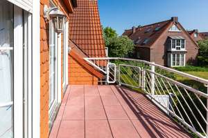 Haus Tide - Terrasse im Grünen und Balkon - traumhaft schöne Wohnung über zwei Etagen – Die vollständige Adresse der Immobilie erhältst du vom Anbieter., 26571 Juist – Vorschaubild 12