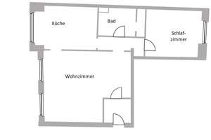 Von privat: Großzügige 2-Zimmer-Altbauwohnung mit Tiefgarage – Die vollständige Adresse der Immobilie erhältst du vom Anbieter., 52064 Sankt Jakob, Aachen – Vorschaubild 8