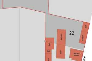 2.186 m² mit EFH, "Schiller-Eck", Garagen, Carports, Ställe, Weidewiese in Schildow – Oberhavel (Kreis) – Vorschaubild 1