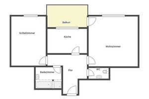 Sofort bezugsfreie 2-Zi.-ETW mit Balkon in guter Lage von Augsburg – Augsburg – Vorschaubild 18