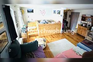 Tauschwohnung: Maisonette Wohnung mit großem Balkon und Wohnküche
