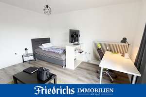 Gepflegte 1-Zimmerwohnung in erstklassiger Lage 
perfekt gelegen an der Jadehochschule in Oldenburg