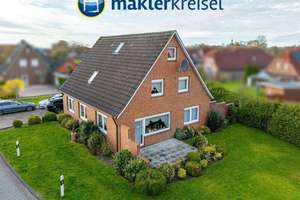 Luftkurort Werdum: Solides und flexibles Wohnhaus (2 WE möglich) mit Dachterrasse und Garage – Die vollständige Adresse der Immobilie erhältst du vom Anbieter., 26427 Werdum – Vorschaubild 1
