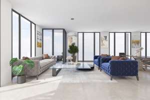 2-Zimmer Apartment barrierefrei mit Balkon komplett möbliert mit Küche im Zentrum Koblenz