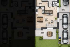 Erstbezug am Feldrand: Moderne Doppelhaushälfte mit Garten, Carport & PV-Anlage in Laer – 48366 Laer – Vorschaubild 10