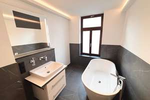 Stilvoll! + Erstbezug + Parkett + Fußbodenheizung + Tageslichtbad mit Wanne & Dusche + LED-Licht – 4177 Lindenau, Leipzig – Vorschaubild 12
