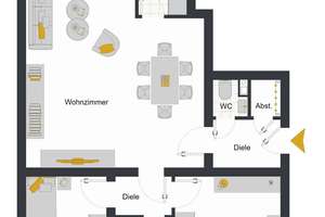 LORENZ-Angebot in Wattenscheid: DIE familienfreundliche 3 1/2-R.- CITY-W. - Großzügiger Grundriss. – Die vollständige Adresse der Immobilie erhältst du vom Anbieter., 44866 Wattenscheid-Mitte, Bochum – Vorschaubild 74