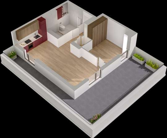 Beispiel Grundriss Earthy