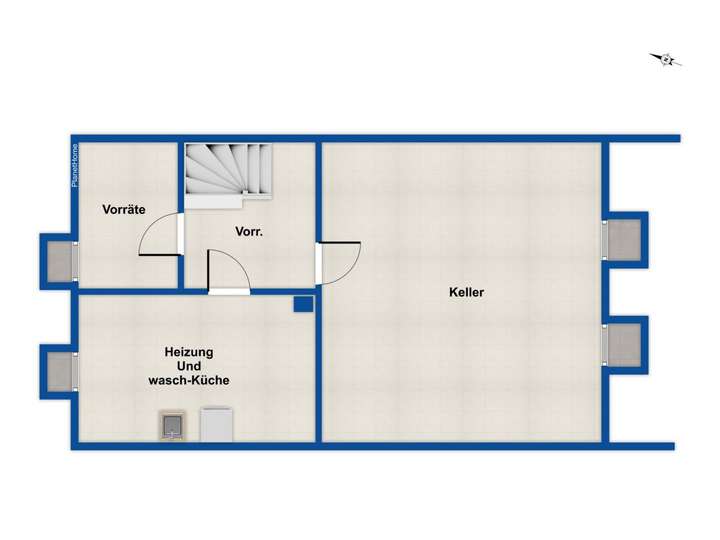 Grundriss Kellergeschoss