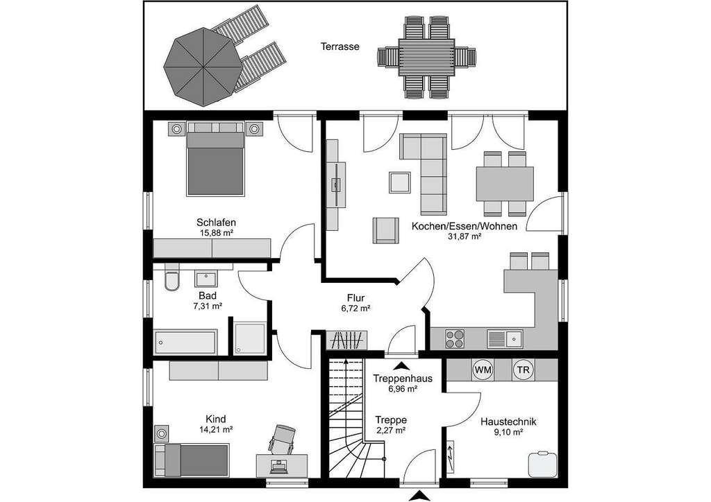 Immobilie in Eichelhardt - 🤝 "Zwei Generationen, ein Zuhause - Das moderne Streif haus-Konzept." - Bild 3