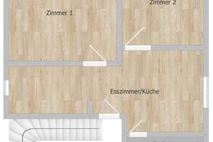 Charmante 2,5-Zimmer Dachgeschosswohnung in Augsburg-Göggingen – Von-Cobres-Straße 12, 86199 Göggingen-Nordwest, Augsburg – Vorschaubild 6