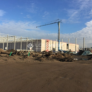 Projektierter Neubau einer Lager- und Logistikhalle