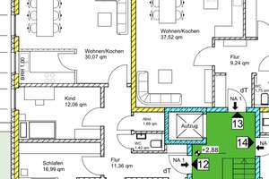 Moderne und hochwertig ausgestattete / teilmöblierte 4-Zimmer-Wohnung in Bielefeld-Heepen – Hillegosser Straße 104, 33719 Heepen, Bielefeld – Vorschaubild 24