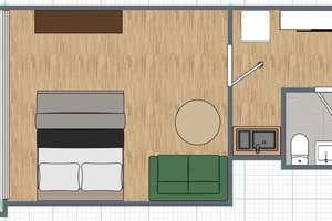 1-Zimmer-Wohnung mit Balkon & Pool in München - attraktive Kapitalanlage – Kurt-Eisner-Straße 41, 81737 Neuperlach, München – Vorschaubild 8