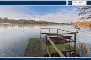 EFH mit privater Uferzone und Steganlage am Motzener See - mit 6 Zimmern, Scheune und Nebengelass