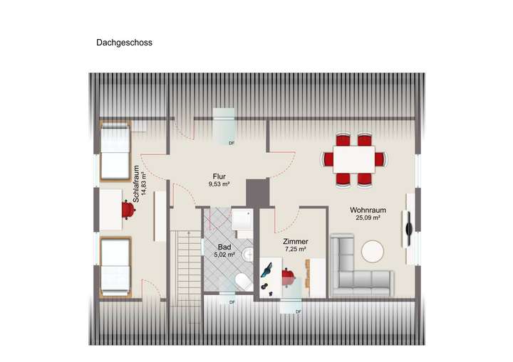 Grundriss DG (Abb. ähnlich)
