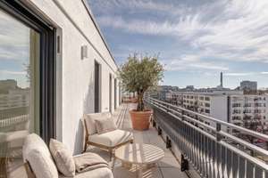 Bezugsfreies Penthouse mit Süd-Dachterrasse und Klimaanlage – Arnulfstraße 152, 80634 Neuhausen, München – Vorschaubild 11